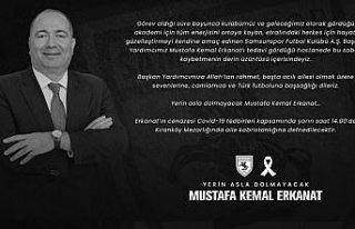 Yılport Samsunspor Kulübünden başsağlığı mesajı