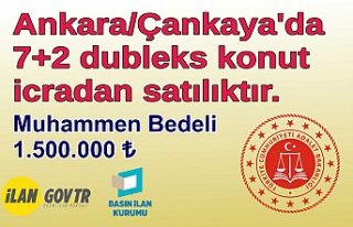 ANKARA 7. İCRA DAİRESİ MÜDÜRLÜĞÜ