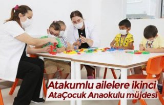 Atakumlu ailelere ikinci AtaÇocuk Anaokulu müjdesi
