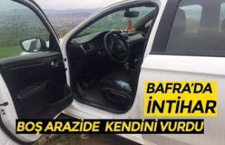 Bafra'da intihar