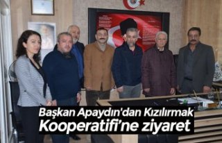 Başkan Apaydın'dan Kızılırmak Kooperatifi’ne...