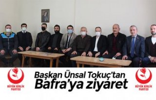 Başkan Ünsal Tokuç’tan Bafra’ya ziyaret