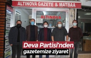 Deva Partisi’nden gazetemize ziyaret