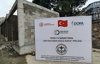 Giresun'da kadınlar için yöresel ürünlerin satılacağı...