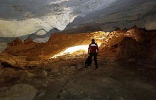 Kastamonu'da Buzluk Mağarası'na keşif gezisi