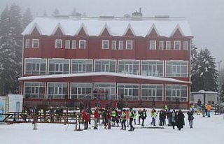 Kayaklı Koşu B Grubu 1. etap yarışları Bolu'da...