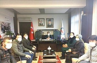 Kaymakam Saygılı'ya AK Parti'den ziyaret