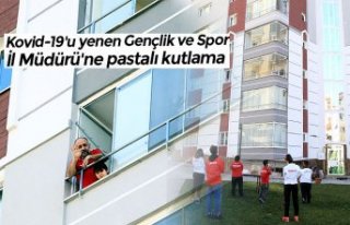 Kovid-19'u yenen Gençlik ve Spor İl Müdürü'ne...