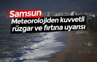 Meteorolojiden kuvvetli rüzgar ve fırtına uyarısı