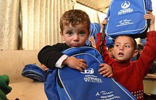 Ordu'dan Suriye'deki çocuklara giysi yardımı