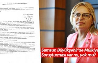 Samsun Büyükşehir'de Mülkiye Soruşturması...