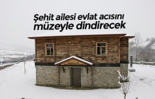 Şehit ailesi evlat acısını müzeyle dindirecek