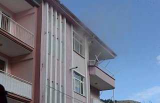 Tokat'ta ev yangını hasara yol açtı