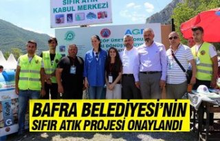 BAFRA BELEDİYESİ’NİN SIFIR ATIK PROJESİ ONAYLANDI