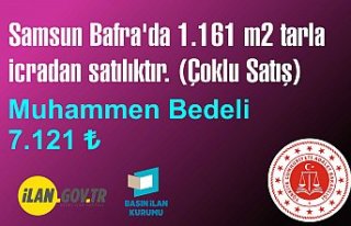 BAFRA İCRA DAİRESİ MÜDÜRLÜĞÜ