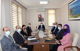 Bartın'da il encümen toplantısı yapıldı