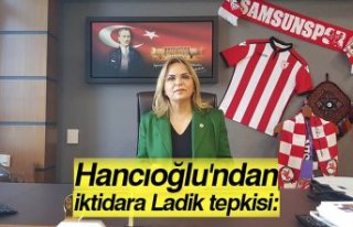 Hancıoğlu'ndan iktidara Ladik tepkisi: