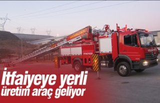 İtfaiyeye yerli üretim araç geliyor