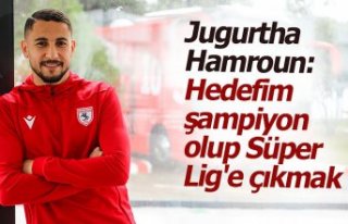 Jugurtha Hamroun: "Hedefim şampiyon olup Süper...
