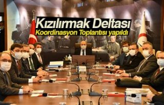 Kızılırmak Deltası Koordinasyon Toplantısı yapıldı