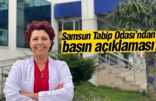 Samsun Tabip Odası’ndan basın açıklaması