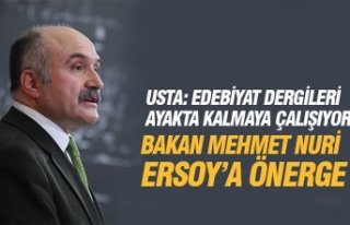 USTA: EDEBİYAT DERGİLERİ AYAKTA KALMAYA ÇALIŞIYOR