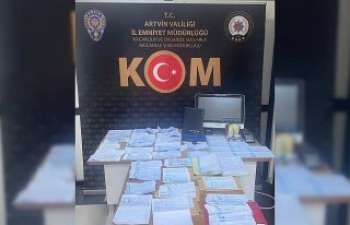 Artvin'de tefecilik operasyonunda 5 kişi tutuklandı