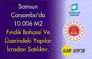 ÇARŞAMBA İCRA DAİRESİ MÜDÜRLÜĞÜ