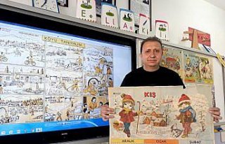 Çorum'da bir sınıf öğretmeni öğrencilerine...