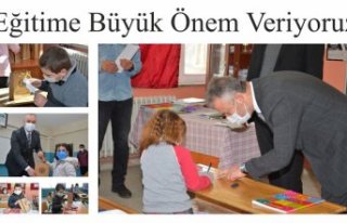 Eğitime Büyük Önem Veriyoruz.