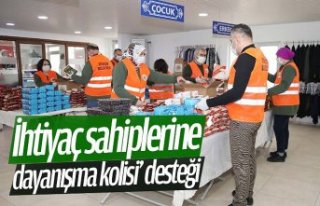 İhtiyaç sahiplerine ‘dayanışma kolisi’ desteği