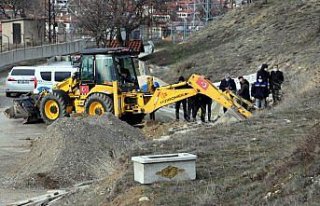 Safranbolu Şehir Mezarlığı'nda izinsiz kazı yapıldığı...