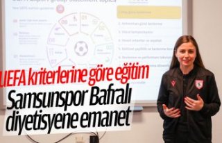 Samsunspor Bafralı diyetisyene emanet