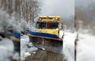 Sinop'ta kar nedeniyle 41 köye ulaşım sağlanamıyor