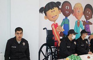 Amasya'da engelli çocukların 