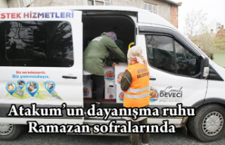 Atakum’un dayanışma ruhu Ramazan sofralarında