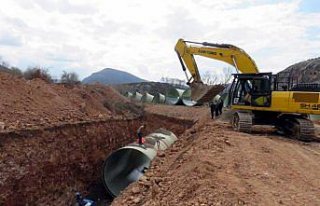 DSİ Tokat'ta sulama inşaatlarına devam ediyor