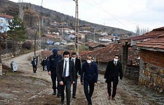 Gümüşhacıköy Kaymakamı Fırat'tan köylere ziyaret