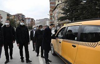 Gümüşhane'de Kovid-19 denetimi yapıldı