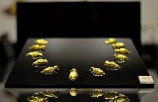 Kaçak kazıda bulunan Roma dönemine ait 40 eser...