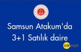 Samsun Atakum'da 3+1 108 m2 Satılık daire