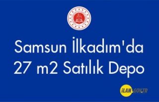 Samsun İlkadım'da 27 m2 depo Satılık