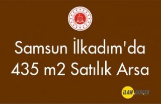 Samsun İlkadım'da 435 m2 arsa satılıktır