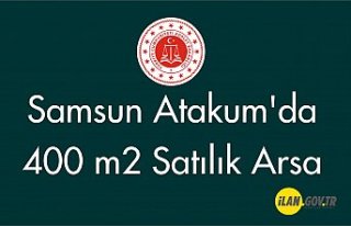 Samsun Atakum'da 400 m2 satılık arsa