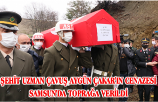 ŞEHİT UZMAN ÇAVUŞ AYGÜN ÇAKAR'IN CENAZESİ...