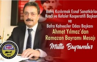 Ahmet Yılmaz'ın Ramazan Bayramı mesajı