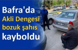 Bafra’da Akli Dengesi bozuk şahıs kayboldu