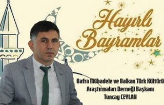 Başkan Ceylan'dan Bayram Mesajı