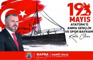 BAŞKAN KILIÇ'IN 19 MAYIS ATATÜRK’Ü ANMA...
