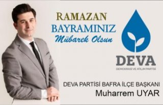 Başkan Uyar'dan Bayram Mesajı